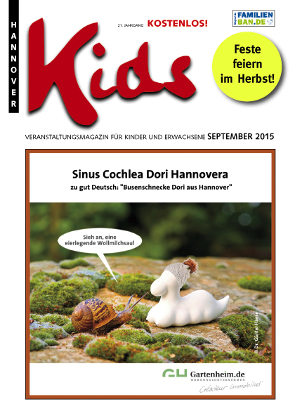 Titelbild der Ausgabe vom September 2015