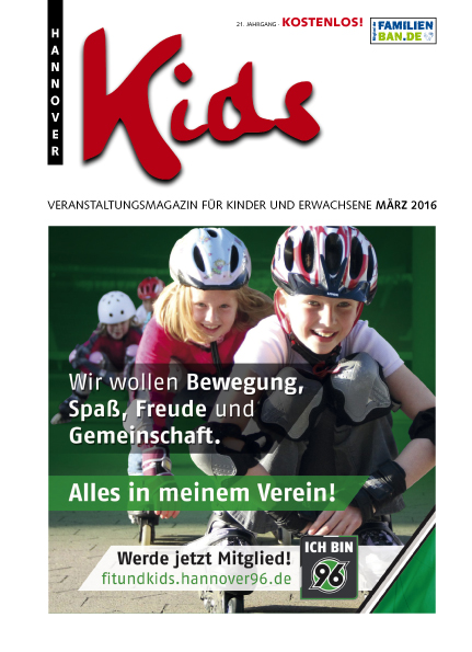 Titelbild der Ausgabe vom März 2016