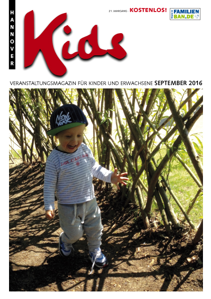 Titelbild der Ausgabe vom September 2016