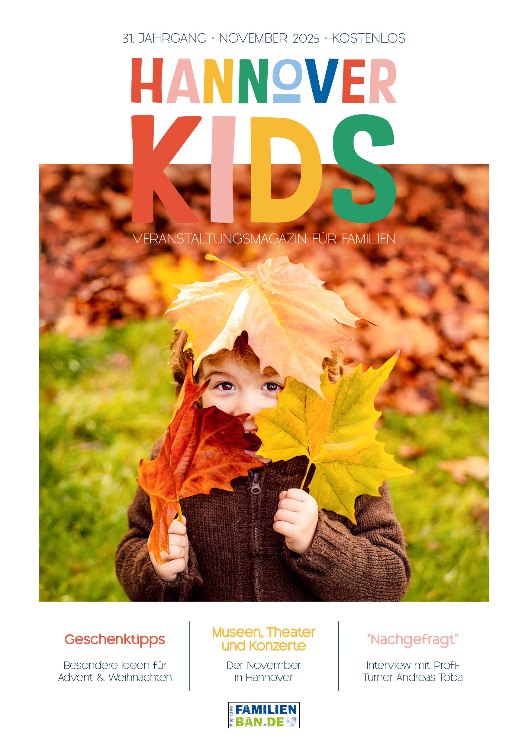 Titelbild der Ausgabe vom November 2025